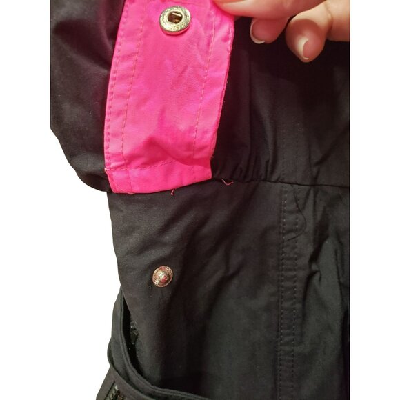 Vintage Tyrolia By Head Ladies Celtech Ski Suit Size 8 Black Pink Green Yellow N - Picture 14 of 16